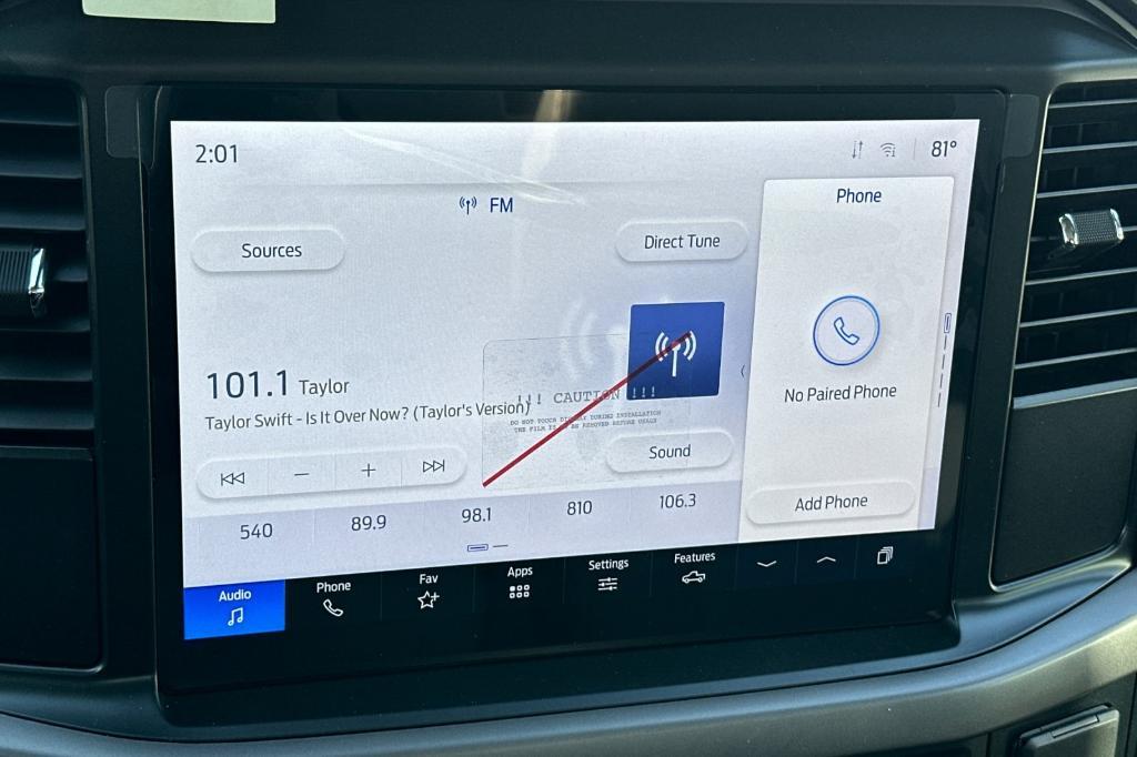 new 2025 Ford F-150 car, priced at $48,535