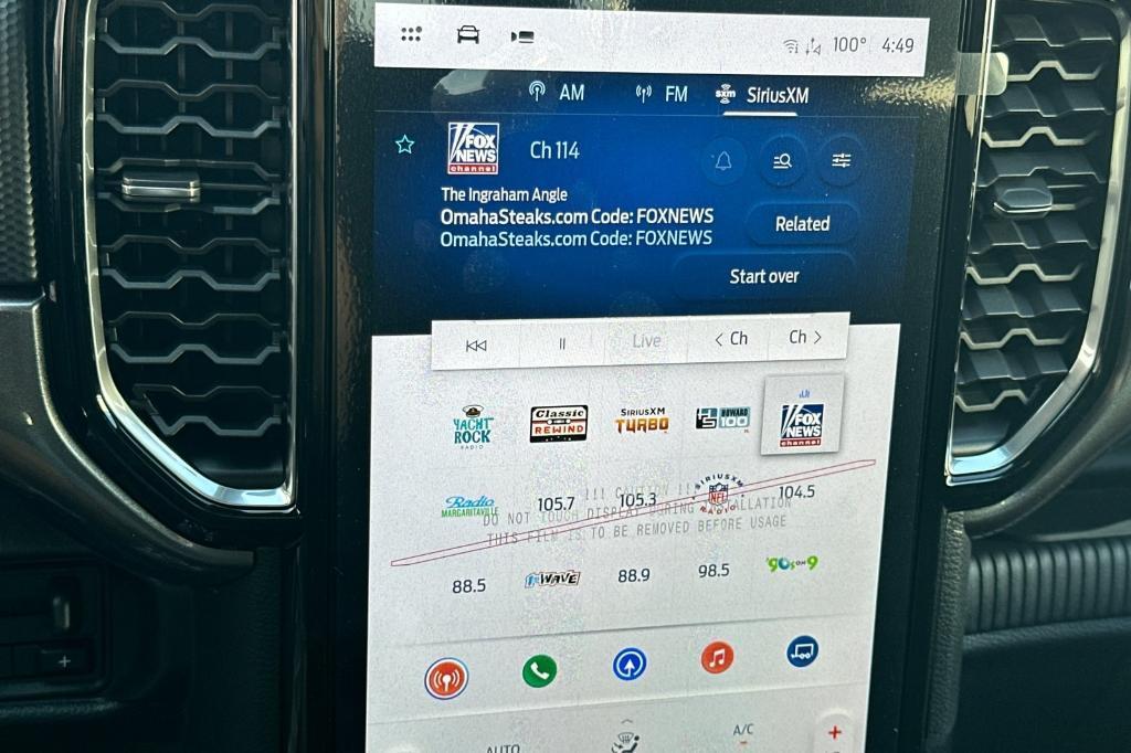 new 2025 Ford Ranger car, priced at $54,370