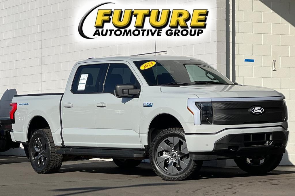 used 2024 Ford F-150 Lightning car, priced at $57,951