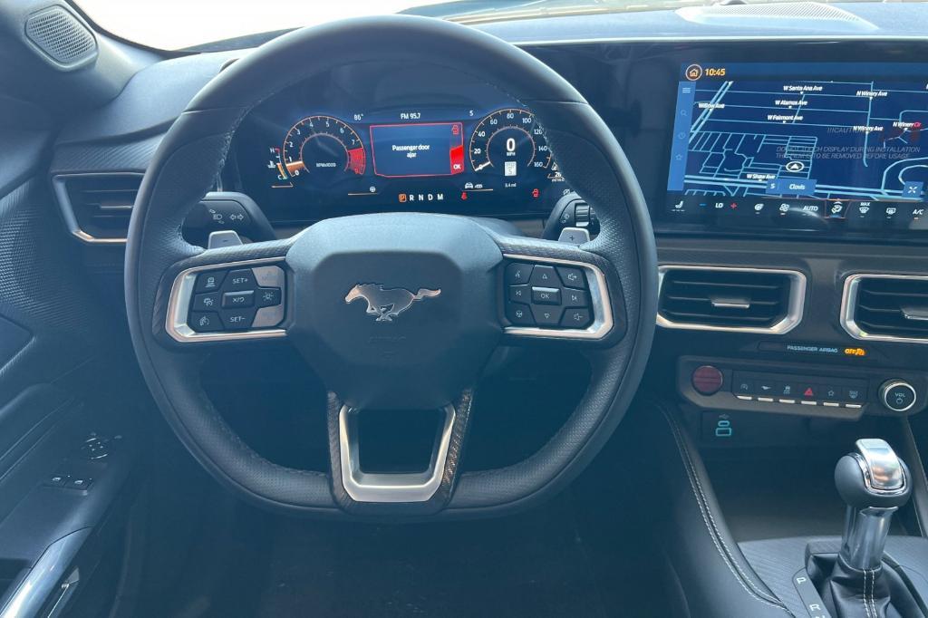 new 2025 Ford Mustang car, priced at $67,010