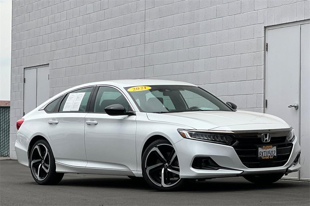 used 2021 Honda Accord car, priced at $27,450