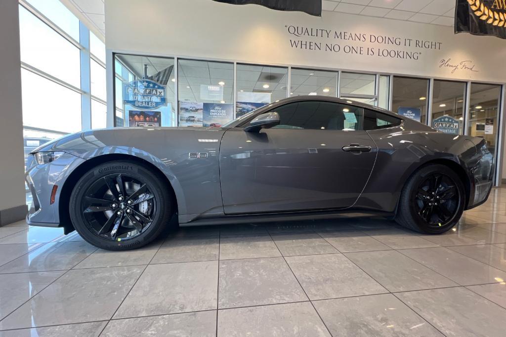 new 2025 Ford Mustang car, priced at $56,150