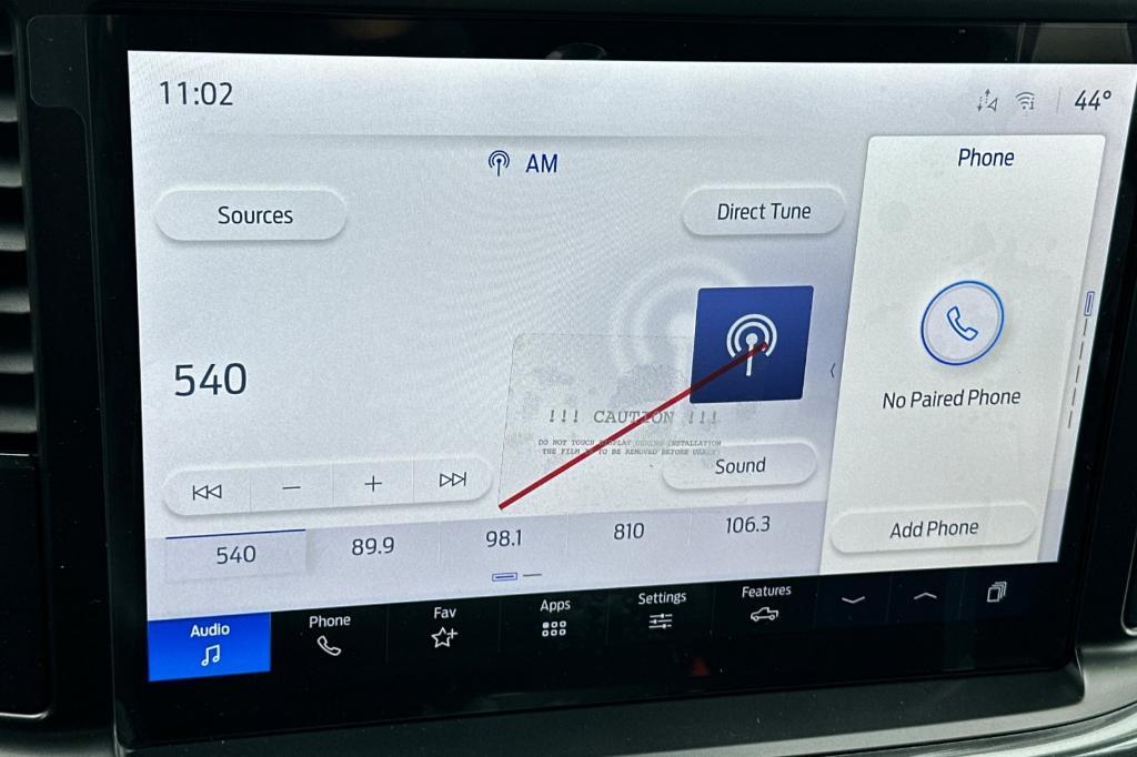 new 2025 Ford F-150 car, priced at $62,100