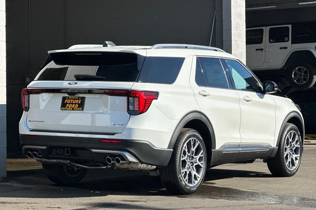 new 2025 Ford Explorer car, priced at $67,750