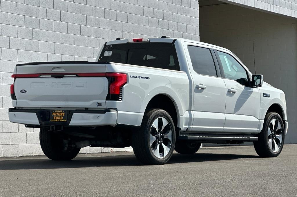 new 2025 Ford F-150 Lightning car, priced at $79,687