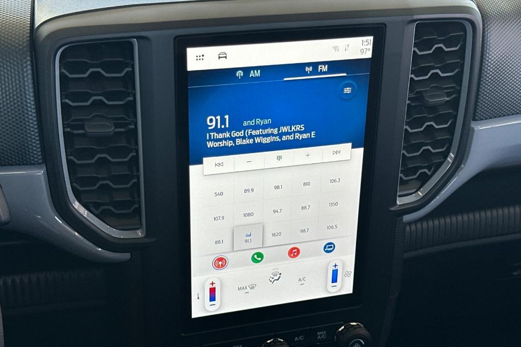 new 2025 Ford Ranger car, priced at $46,370