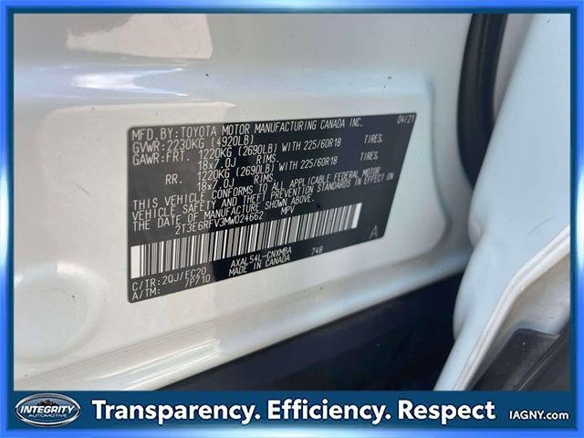 used 2021 Toyota RAV4 Hybrid car, priced at $26,990