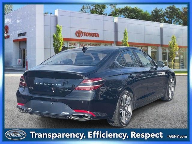 used 2024 Genesis G70 car, priced at $41,888