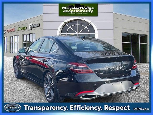 used 2024 Genesis G70 car, priced at $41,888