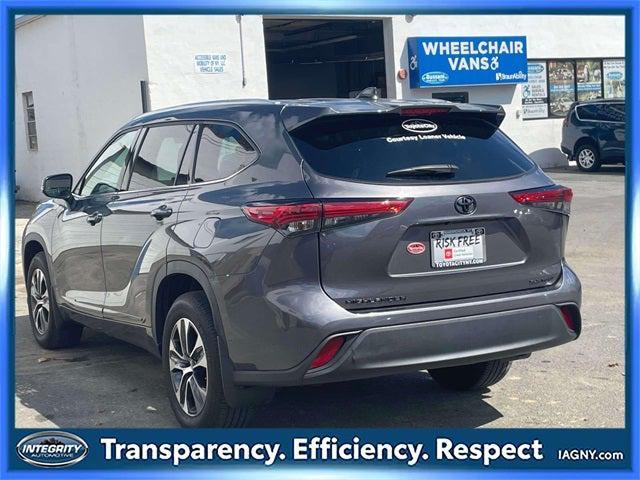 used 2021 Toyota Highlander car, priced at $32,990