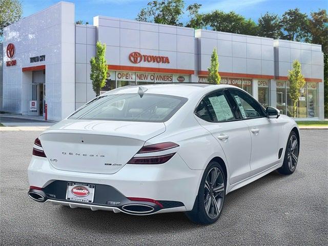 used 2024 Genesis G70 car, priced at $43,390