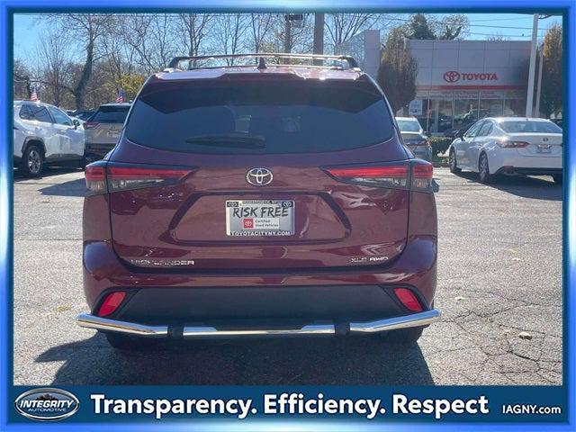 used 2022 Toyota Highlander car, priced at $36,490