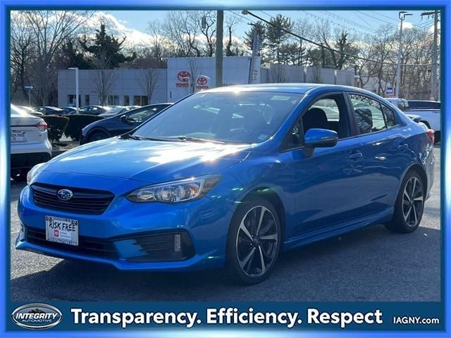 used 2021 Subaru Impreza car, priced at $17,690