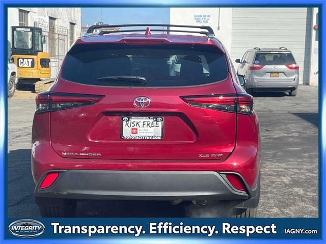 used 2023 Toyota Highlander car, priced at $42,890