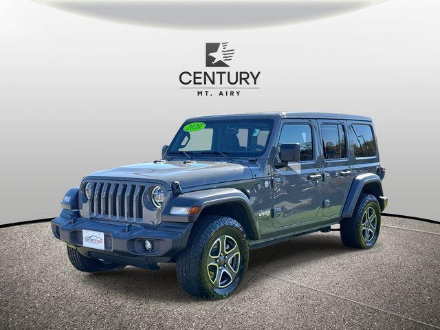 used 2020 Jeep Wrangler Unlimited car, priced at $23,818