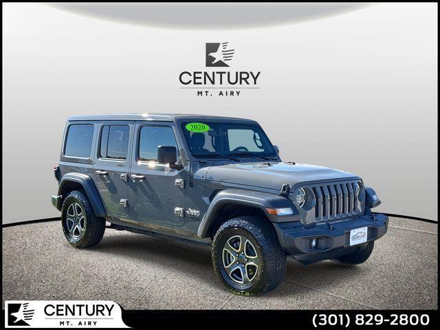 used 2020 Jeep Wrangler Unlimited car, priced at $23,818