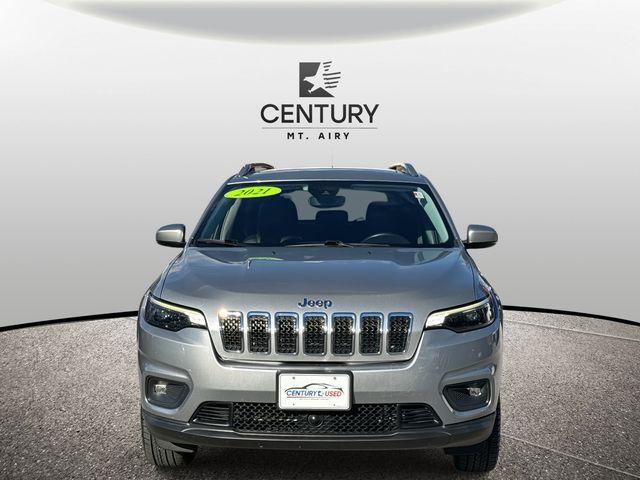 used 2021 Jeep Cherokee car, priced at $16,644