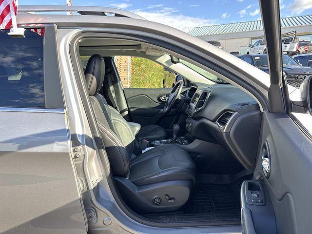 used 2021 Jeep Cherokee car, priced at $16,644