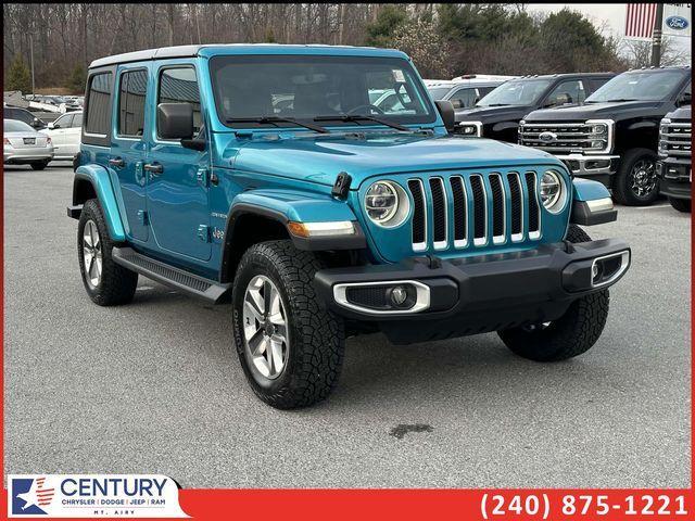 used 2020 Jeep Wrangler Unlimited car, priced at $33,500