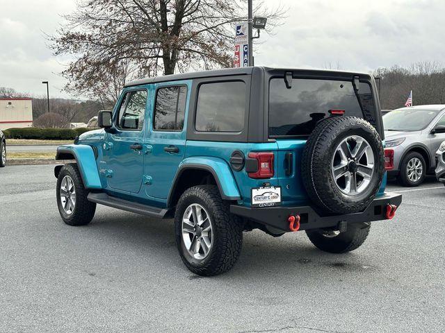 used 2020 Jeep Wrangler Unlimited car, priced at $33,500