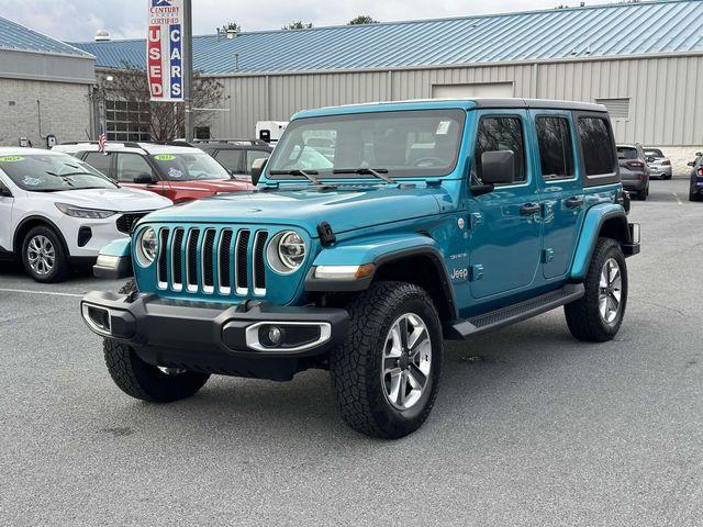 used 2020 Jeep Wrangler Unlimited car, priced at $33,500