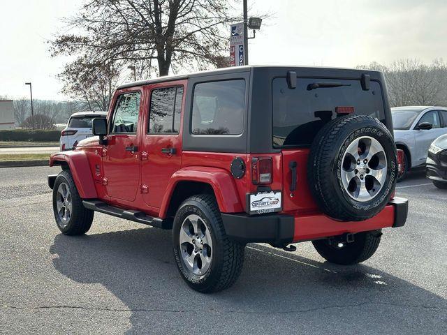 used 2016 Jeep Wrangler Unlimited car, priced at $22,500