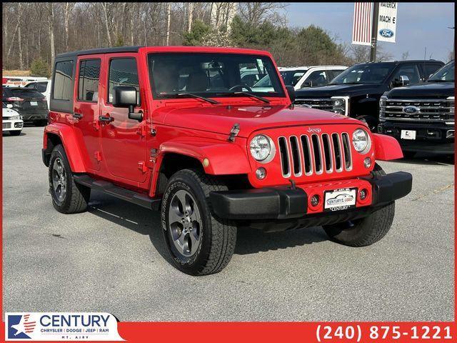 used 2016 Jeep Wrangler Unlimited car, priced at $22,500