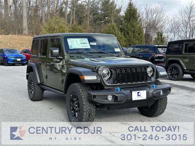 new 2024 Jeep Wrangler 4xe car, priced at $52,000