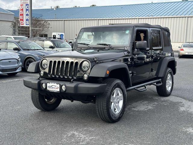 used 2015 Jeep Wrangler Unlimited car, priced at $17,500