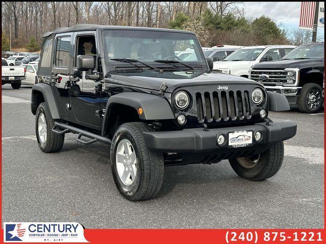 used 2015 Jeep Wrangler Unlimited car, priced at $17,500