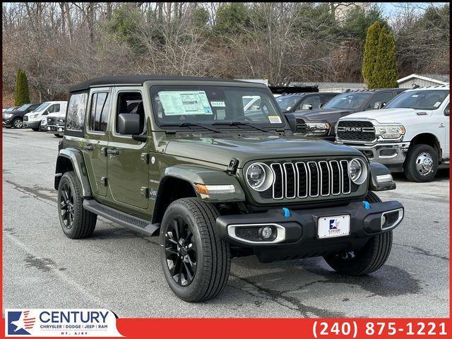 new 2024 Jeep Wrangler 4xe car, priced at $43,000