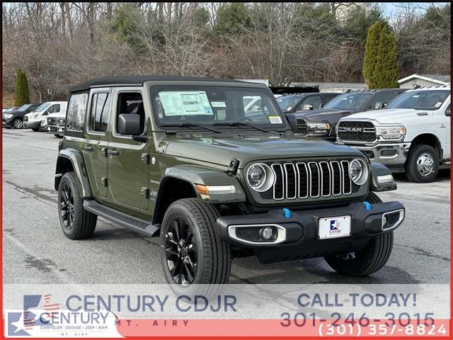 new 2024 Jeep Wrangler 4xe car, priced at $56,000