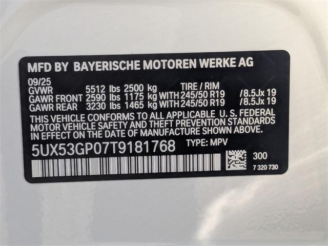new 2026 BMW X3 car, priced at $54,025