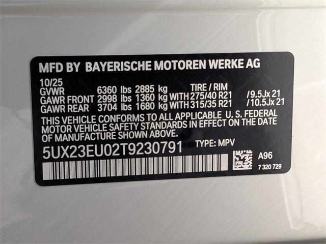 new 2026 BMW X5 car, priced at $83,925