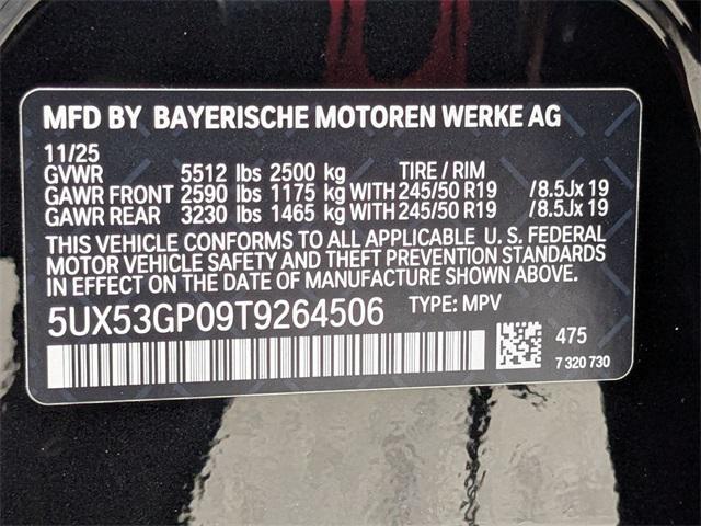 new 2026 BMW X3 car, priced at $58,725