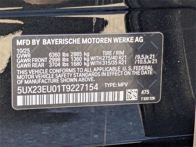 new 2026 BMW X5 car, priced at $83,675