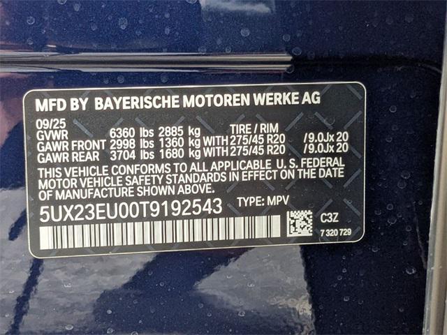 new 2026 BMW X5 car, priced at $77,375