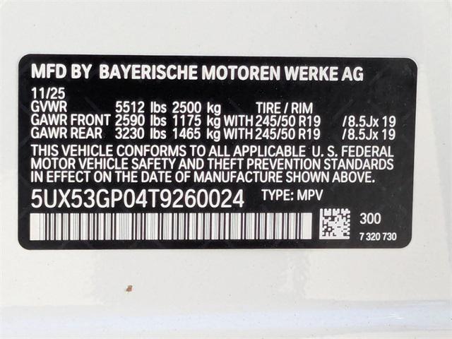 new 2026 BMW X3 car, priced at $57,125