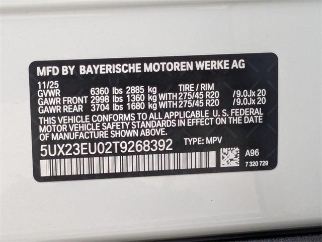 new 2026 BMW X5 car, priced at $77,225