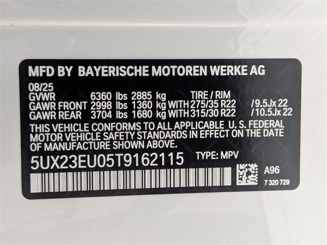 new 2026 BMW X5 car, priced at $82,025