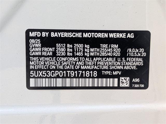 new 2026 BMW X3 car, priced at $60,025