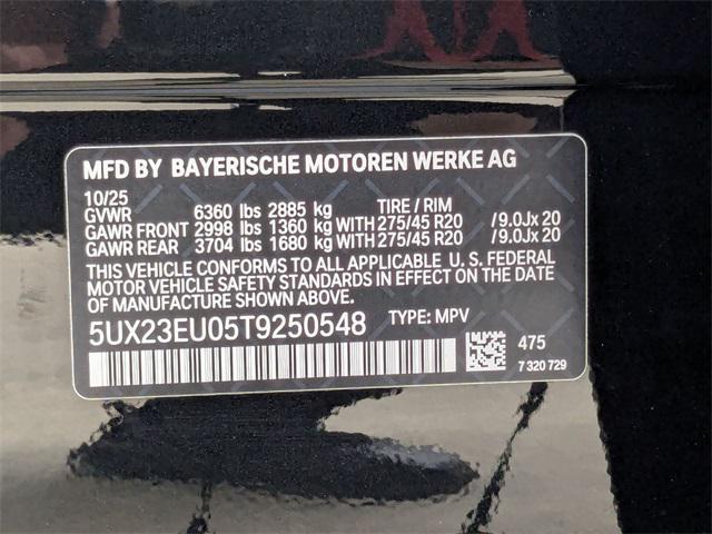 new 2026 BMW X5 car, priced at $84,600