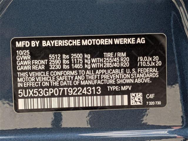 new 2026 BMW X3 car, priced at $57,875