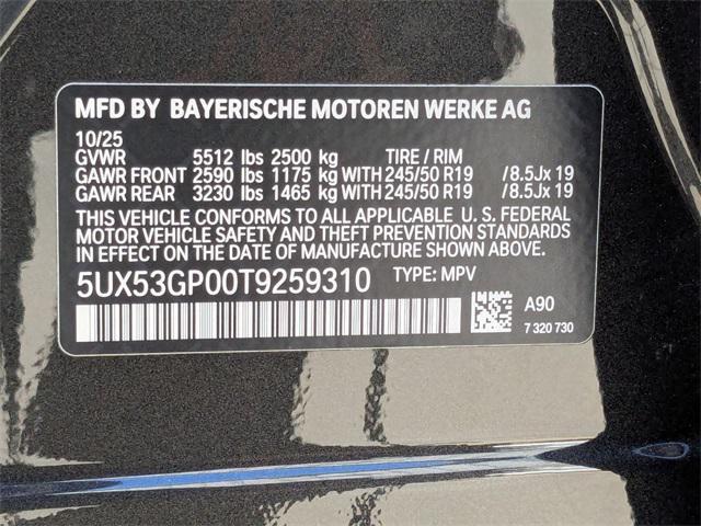 new 2026 BMW X3 car, priced at $56,175