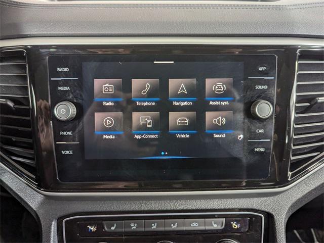 used 2022 Volkswagen Atlas Cross Sport car, priced at $25,147