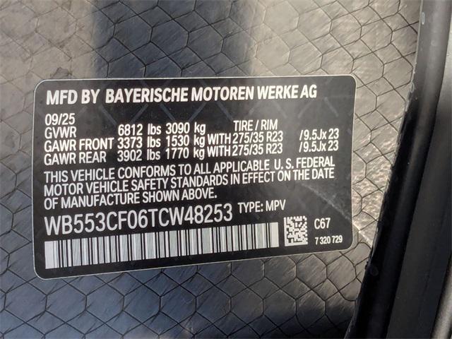 new 2026 BMW iX car, priced at $103,565