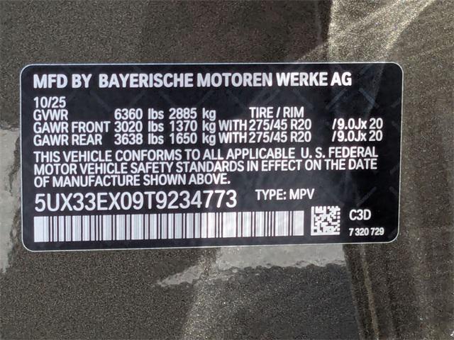 new 2026 BMW X6 car, priced at $78,225