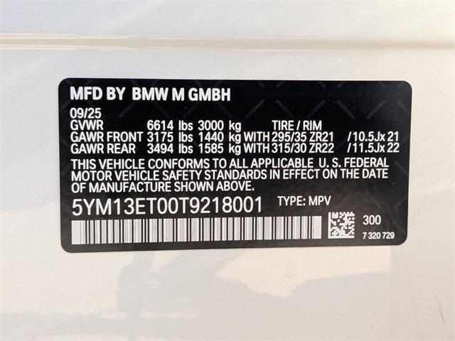 new 2026 BMW X5 M car, priced at $142,575