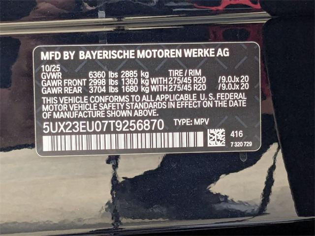 new 2026 BMW X5 car, priced at $80,700