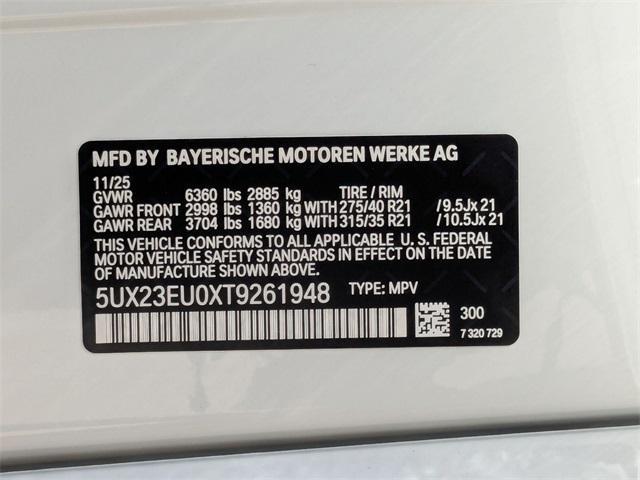 new 2026 BMW X5 car, priced at $80,625